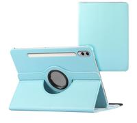 Coque portefeuille pour Samsung Galaxy Tab S10 Plus,Samsung Galaxy Tab S9 FE Plus,Samsung Galaxy Tab S9 Plus imoshion Étui de tablette portefeuille rotatif 360° Bleu clair G