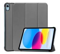 imoshion Coque tablette Trifold pour Apple iPad 11 (2025) 11 pouces A16 / iPad 10 (2022) 10.9 pouces - Gris