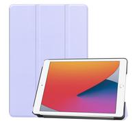 imoshion Coque tablette Trifold pour Apple iPad 9 (2021) 10.2 pouces / iPad 8 (2020) 10.2 pouces / iPad 7 (2019) 10.2 pouces - Lila