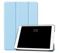 imoshion Coque tablette Trifold pour Apple iPad 9 (2021) 10.2 pouces / iPad 8 (2020) 10.2 pouces / iPad 7 (2019) 10.2 pouces - Bleu clair