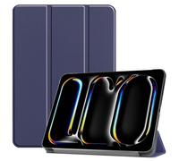 imoshion Coque tablette Trifold pour Apple iPad Pro 11 (2025) M5 / (2024) M4 - Bleu foncé