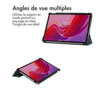 imoshion Coque tablette Trifold pour Lenovo Tab M11 - Vert foncé