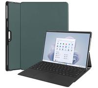 imoshion Coque tablette Trifold pour Microsoft Surface Pro 9 / Pro 10 - Vert foncé