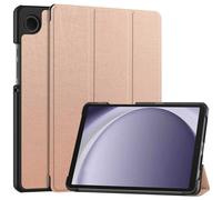 imoshion Coque tablette Trifold pour Samsung Galaxy Tab A11 / A9 8.7 pouces - Rose Doré