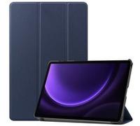 imoshion Coque tablette Trifold pour Samsung Galaxy Tab S9 11.0 pouces / S10 Lite / S10 FE / S9 FE 10.9 pouces - Bleu foncé
