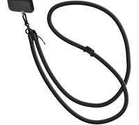 imoshion ?Cordon de téléphone universel taille unique - 10 mm d'épaisseur - Noir