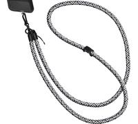 imoshion Cordon téléphonique universel taille unique - 10 mm d'épaisseur - Noir / Blanc