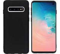 imoshion Couverture arrière en couleur pour le Samsung Galaxy S10 - Noir