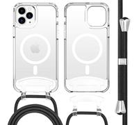 imoshion Couverture arrière MagSafe avec cordon détachable pour iPhone 12 (Pro) - Transparent