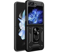 imoshion Couverture arrière robuste avec anneau pour le Samsung Galaxy Z Flip 6 - Noir