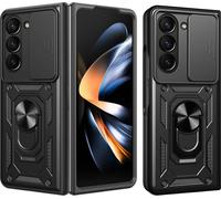 imoshion Couverture arrière robuste avec anneau pour le Samsung Galaxy Z Fold 5 - Noir