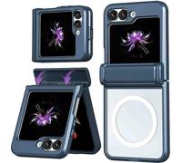 imoshion Couverture arrière robuste avec MagSafe pour le Samsung Galaxy Z Flip 6 - Bleu foncé