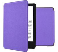 imoshion Couverture de nuit en toile Bibliothèque pour le Amazon Kindle (2024) / Amazon Kindle (2022) 11e gen - Violet