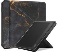 imoshion Design Bibliothèque pliante pour Kobo Libra 2 / Tolino Vision 6 - Marbre noir