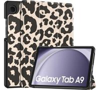 imoshion Design Bibliothèque pliante pour la Samsung Galaxy Tab A9 8.7 pouces - Leopard