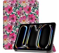 imoshion Design Bibliothèque pliante pour l'Apple iPad Pro 13 (2024) M4 - Floral Water Color