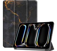 imoshion Design Bibliothèque pliante pour l'Apple iPad Pro 13 (2024) M4 - Marbre noir