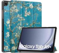 imoshion Coque tablette Design Trifold pour Samsung Galaxy Tab A9 Plus - Green Plant