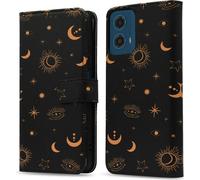 imoshion Design Bookcase pour le Motorola Moto G34 - Sky Black