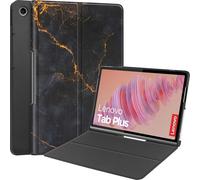 imoshion Design Bookcase voor de Lenovo Tab Plus - Black Marble