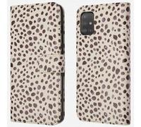 imoshion Design Bookcase voor de Samsung Galaxy A51 - Black And White Dots