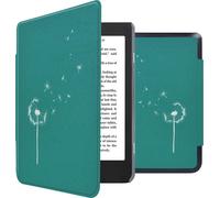 imoshion Design Slim Hard Case Bookcase for the Kobo Nia - Green Dandelion