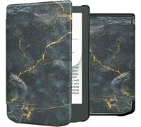 imoshion Design Slim Hard Case Bookcase for the Pocketbook Verse Lite - Black Marble