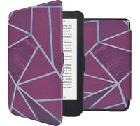 imoshion Design Slim Hard Case Bookcase voor de Kobo Clara 2E / Tolino Shine 4 - Bordeaux Graphic