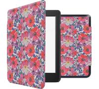 imoshion Design Slim Hard Case Bookcase voor de Tolino Page 2 - Flower Watercolor