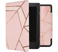 imoshion Design Slim Hard Case Bookcase voor de Tolino Page 2 - Pink Graphic
