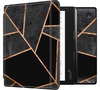 imoshion Design Slim Hard Case Sleep cover with stand for the Kobo Sage / Tolino Epos 3 - Black Graphic