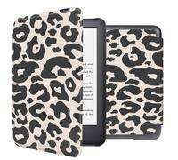 imoshion Design Slim Hard Case Sleepcover pour Amazon Kindle (2024) / Amazon Kindle (2022) 11th gen - Leopard