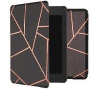imoshion Design Slim Hard Case Sleepcover pour Amazon Kindle Paperwhite 4 - Black Graphic