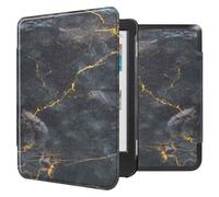 imoshion imoshion Design Slim Hard Case Sleepcover Kobo Clara Colour / BW Black Marble Multicolore