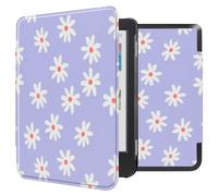 imoshion Design Slim Hard Case Sleepcover pour Kobo Clara Colour / BW - Flowers Distance