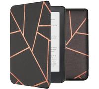 imoshion Design Slim Hard Case Sleepcover pour Kobo Clara HD - Black Graphic