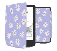 Design Slim Soft Sleepcover Pocketbook Verse / Verse Pro / Verse Pro Color / Vivlio Light / Light HD Flowers Distance