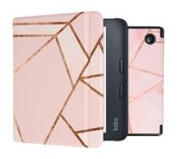 imoshion ?Design Slim Hard Sleepcover avec support pour Kobo Libra 2 / Tolino Vision 6 - Pink Graphic