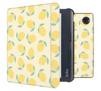 imoshion Design Slim Hard Sleepcover avec support pour Kobo Libra Colour - Citrus Dream