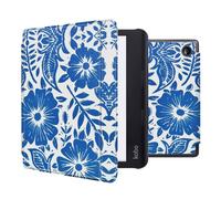 imoshion Design Slim Hard Sleepcover avec support pour Kobo Sage / Tolino Epos 3 - Flower Tile