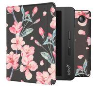 imoshion Design Slim Hard Case Sleep cover with stand pour le Tolino Vision 5 - Blossom Watercolour Black