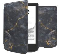 imoshion Design Slim Soft Case Sleepcover pour le Pocketbook Verse / Verse Pro / Verse Pro Color / Vivlio Light / Light HD - Black Marble