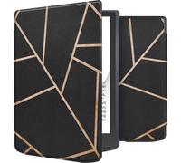 imoshion Design Slim Soft Case Sleepcover voor de Pocketbook InkPad Color 3 / InkPad 4 - Black Graphic