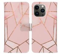 imoshion Design Softcase Bookcase pour Apple iPhone 13 Pro - Pink Graphic