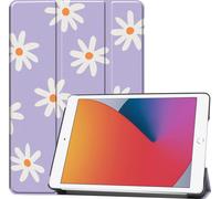 imoshion Design Trifold Bookcase voor de Apple iPad 9 (2021) 10.2 inch / iPad 8 (2020) 10.2 inch / iPad 7 (2019) 10.2 inch - Flowers Distance