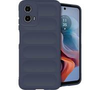 imoshion EasyGrip Backcover pour Motorola Moto G34 - Bleu foncé