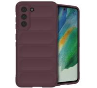 imoshion EasyGrip Backcover pour Samsung Galaxy S21 FE - Aubergine