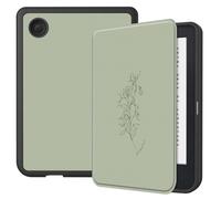 imoshion Étui á rabat pour Kobo Clara 2E / Tolino Shine 4 - Floral Green