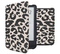 imoshion Design Slim Soft Case Sleepcover pour Pocketbook Touch Lux 5 / HD 3 / Basic Lux 4 / Vivlio Lux 5 - Leopard
