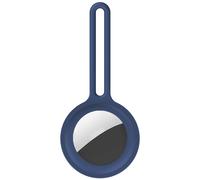 Coque Airtag imoshion Étui à sangle en silicone liquide AirTag Bleu Bleu